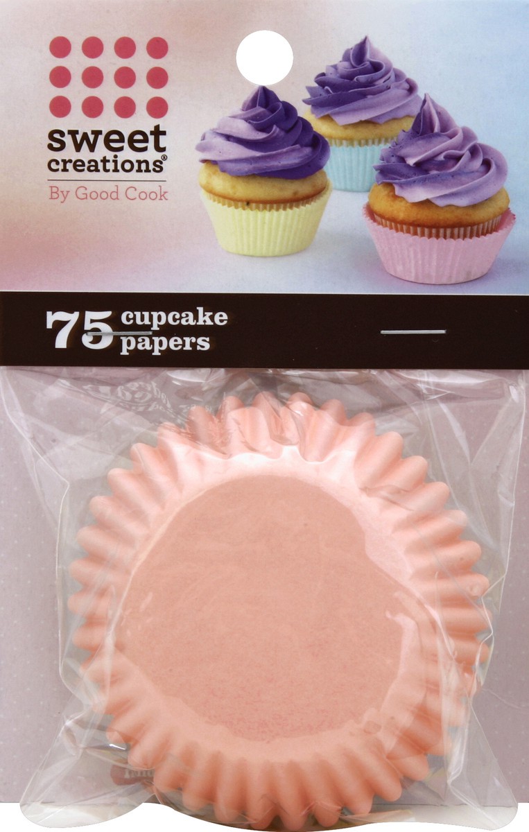 slide 2 of 3, Sweet Creations Goodcook Sweet Creations Cupcake Paper Reg Pastel - 75 Count, 75 ct