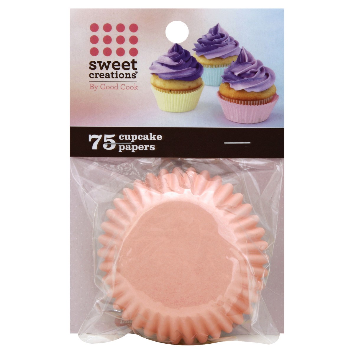 slide 3 of 3, Sweet Creations Goodcook Sweet Creations Cupcake Paper Reg Pastel - 75 Count, 75 ct