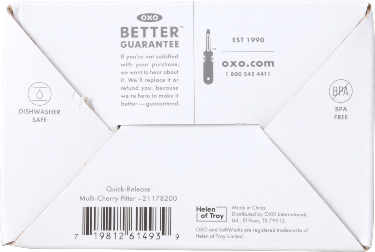 slide 7 of 9, Softworks Quick Release Multi-Cherry Pitter, 1 ct