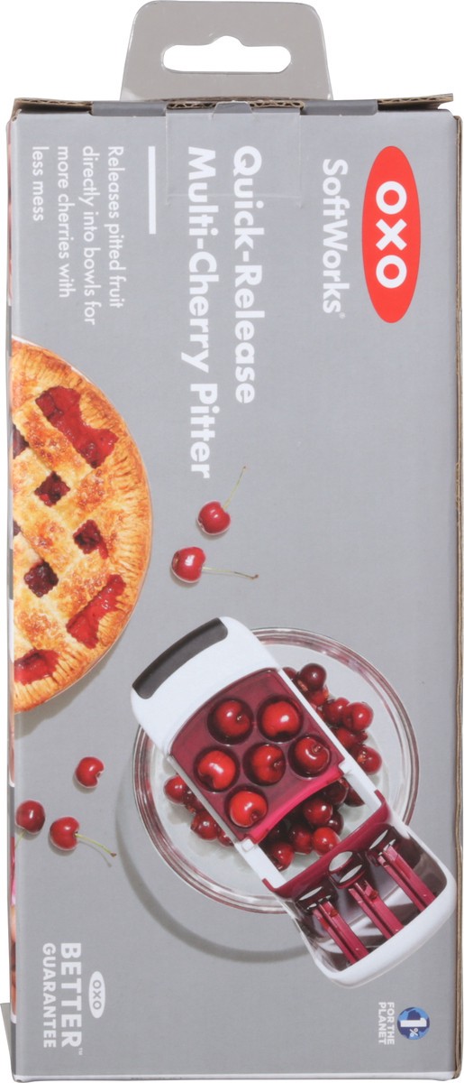 slide 6 of 9, Softworks Quick Release Multi-Cherry Pitter, 1 ct
