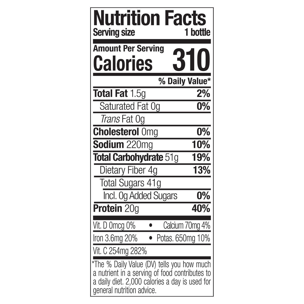 slide 9 of 12, Naked Protein Strawberry 15.2 Oz, 15.20 fl oz