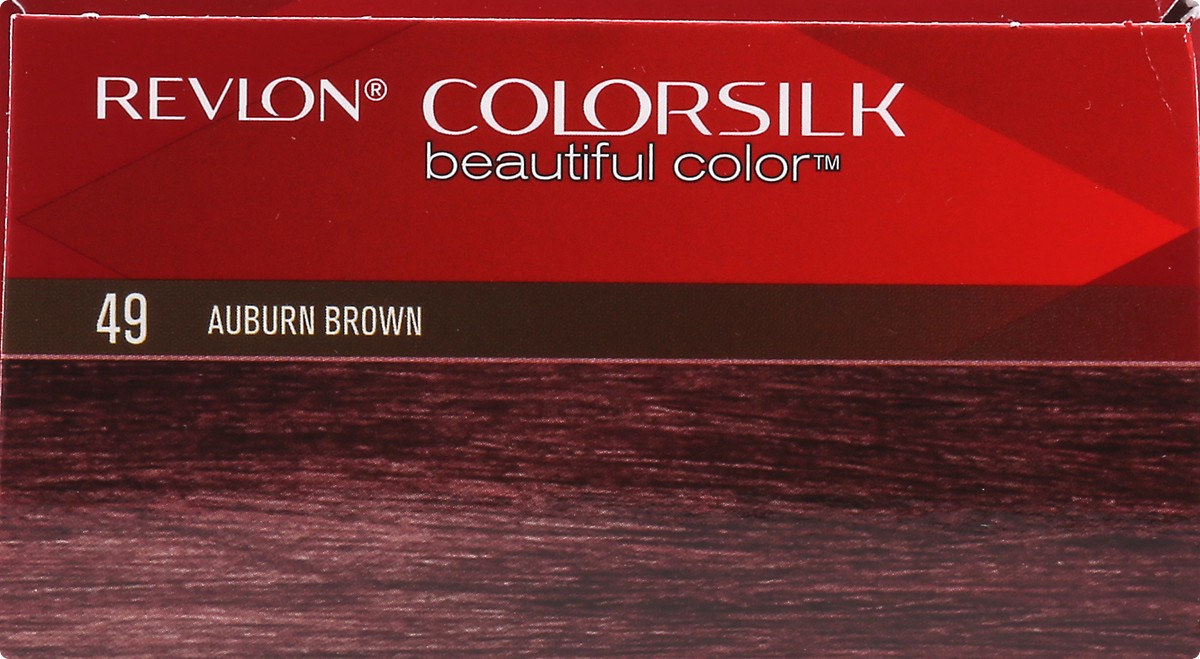 slide 3 of 9, Revlon Colorsilk Permanent Haircolor, Auburn Brown Ammonia-Free, 1 ct