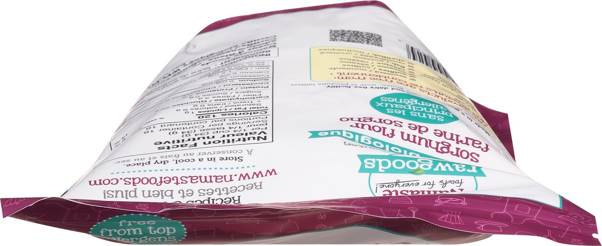 slide 6 of 13, Namaste Raw Goods Organic Sorghum Flour 22 oz, 22 oz
