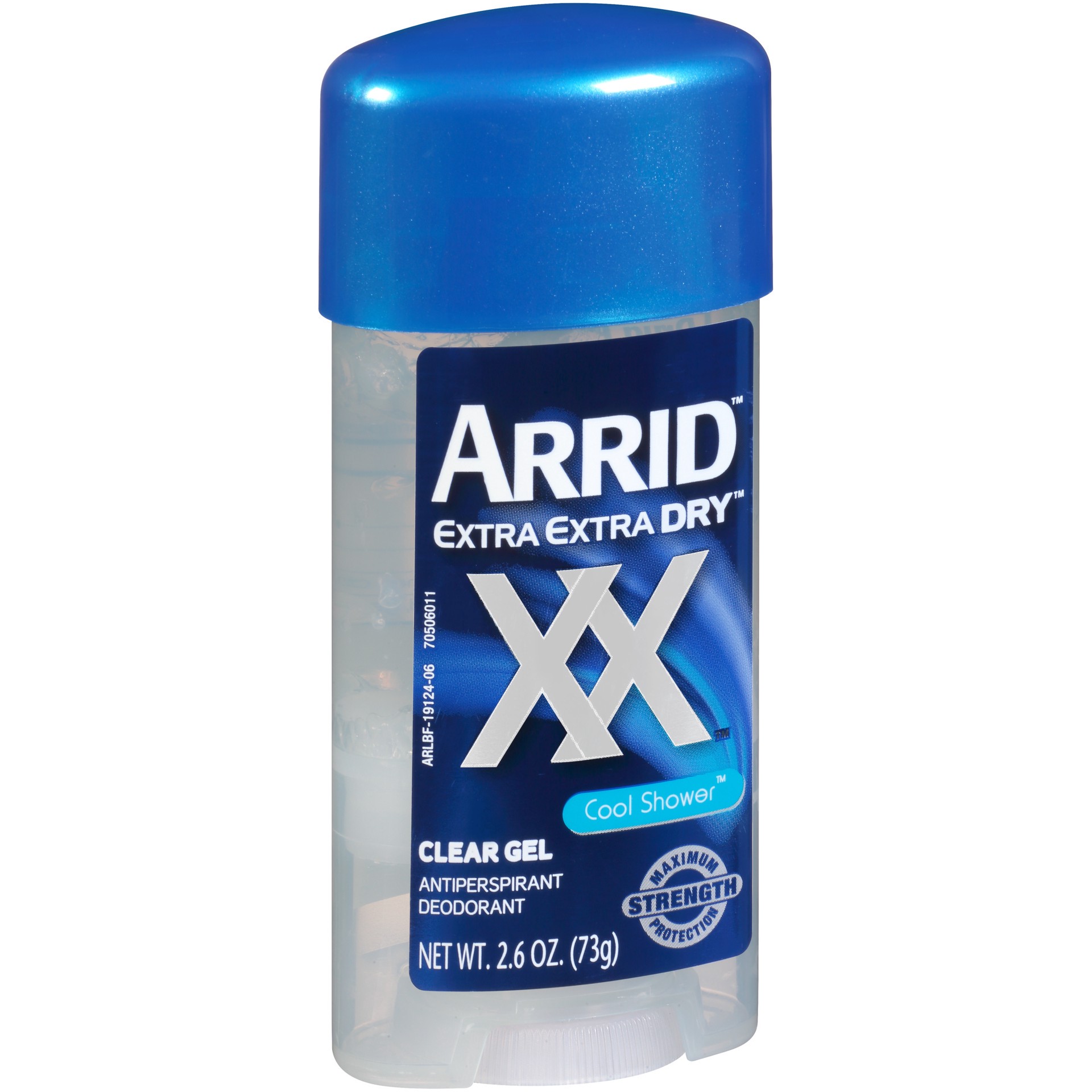 slide 4 of 4, Arrid XX Extra Extra Dry Clear Gel Antiperspirant Deodorant, Cool Shower, 2.6 oz., 2.6 oz