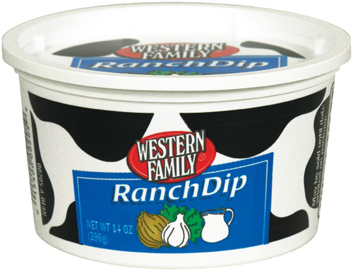 slide 1 of 1, Western Family Ranch Style Dip, 14 oz