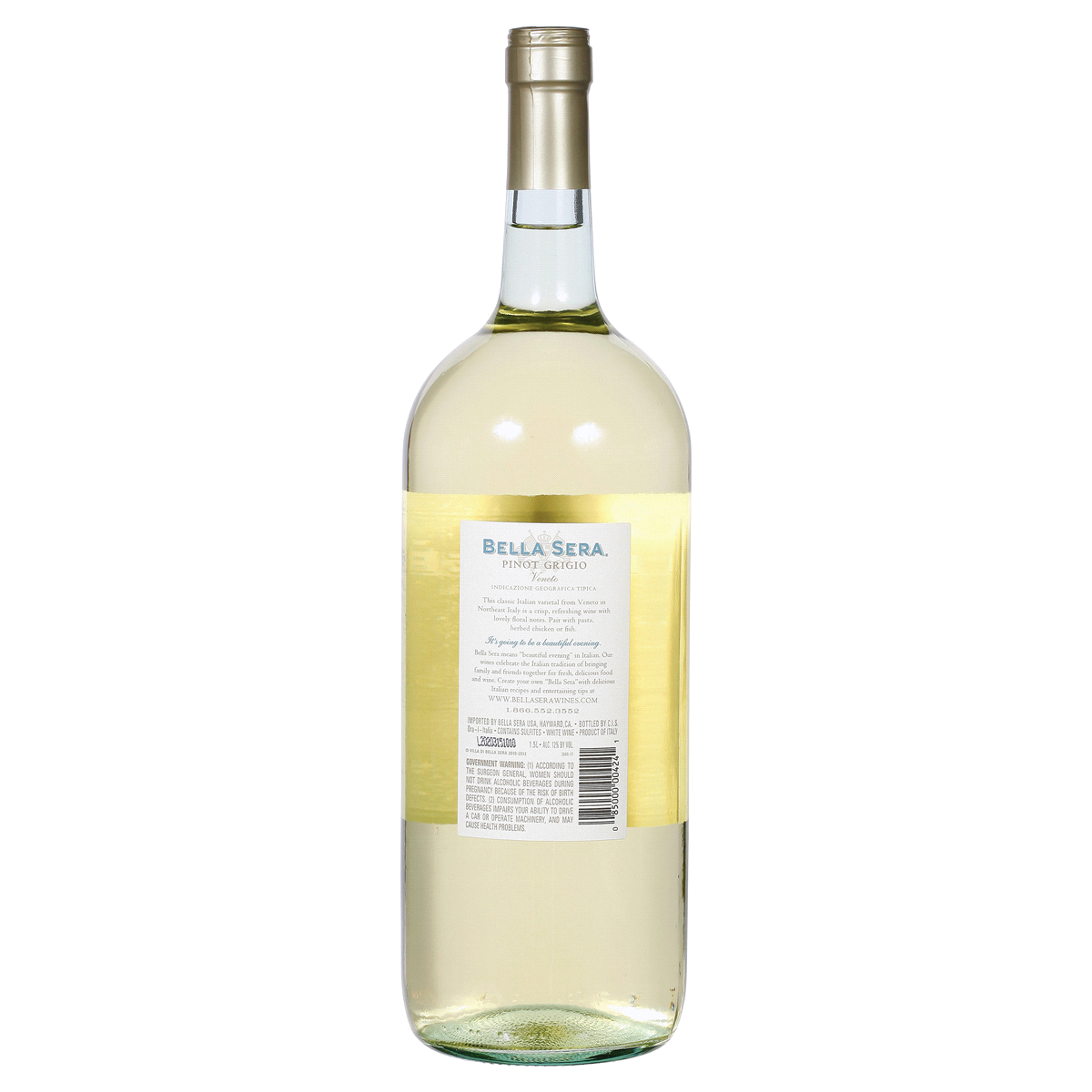 slide 2 of 2, Bella Sera Pinot Grigio, 1500 ml