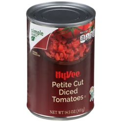 Hy-vee Petite Cut Diced Tomatoes