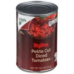 Hy-vee Petite Cut Diced Tomatoes