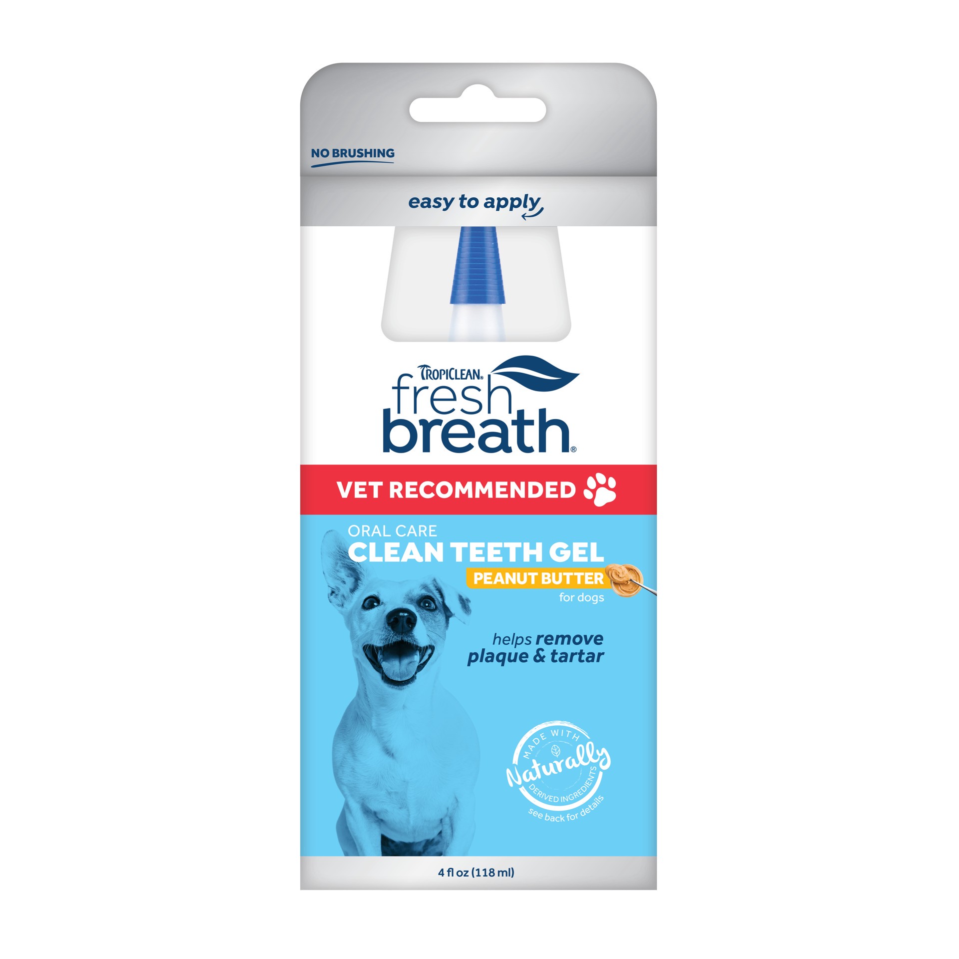 slide 1 of 3, TropiClean Sunsetting - Fresh Breath Certified Wellness Collection Vet Recommended Peanut Butter Oral Care Clean Teeth Gel for Dogs, 4oz, 4 oz