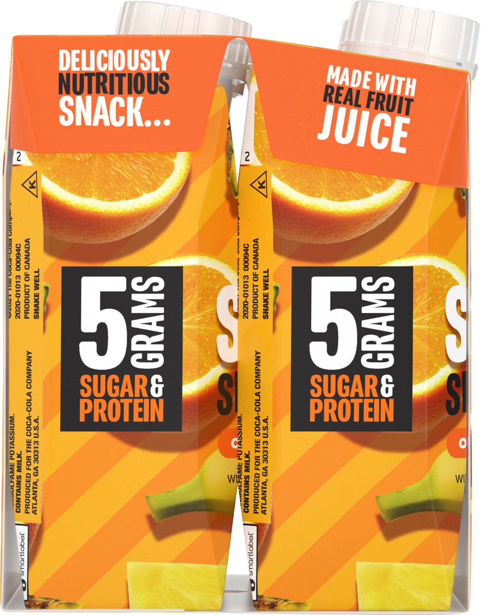 slide 7 of 13, Minute Maid Super Smoothies Orange Pineapple Cartons- 4 ct, 1 ct