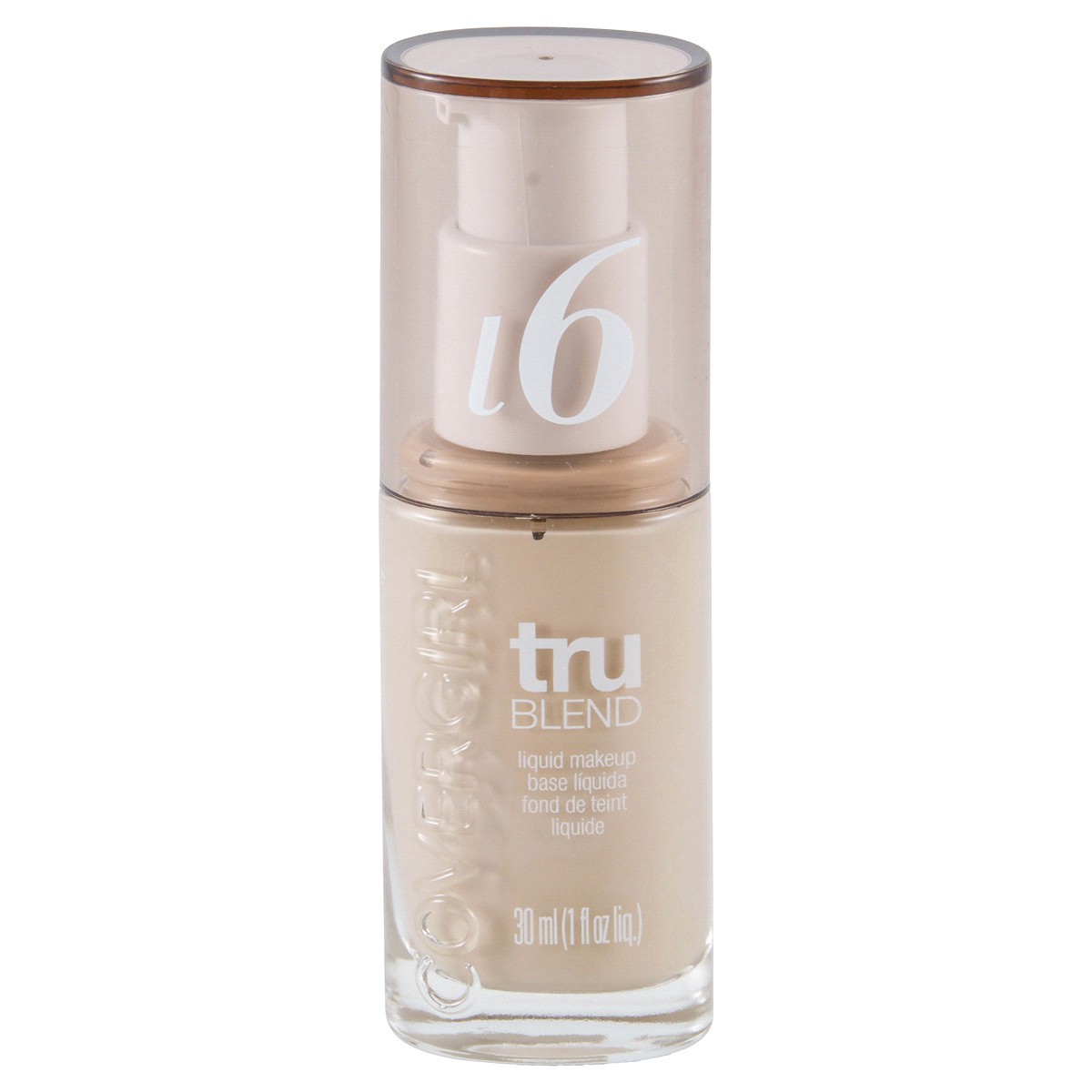 slide 1 of 5, CoverGirl TruBlend Liquid Makeup, Buff Beige L-6, 1 fl oz