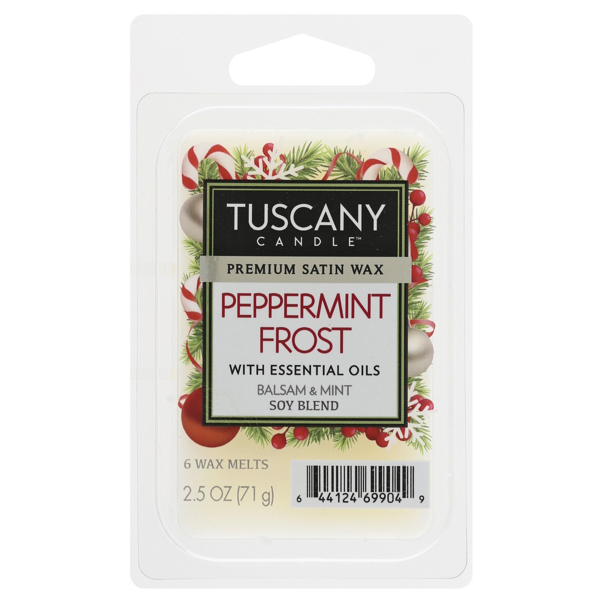 slide 2 of 7, Tuscany Candle Peppermint Frost Wax Melts 6 ea, 6 ct