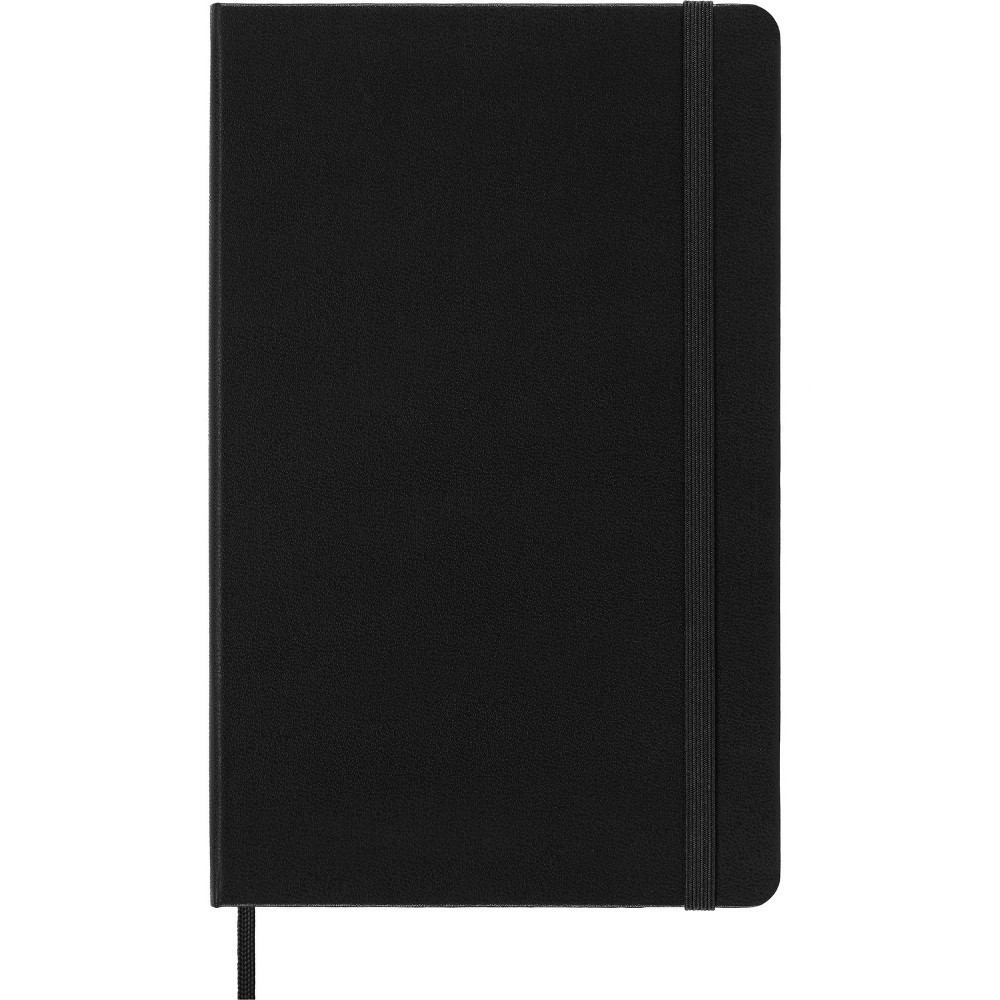 slide 4 of 6, Moleskine Classic Squared Hard Cover Notebook, Quadrille Ruled, Black, 240 ct; 5 in x 8 1/4 in