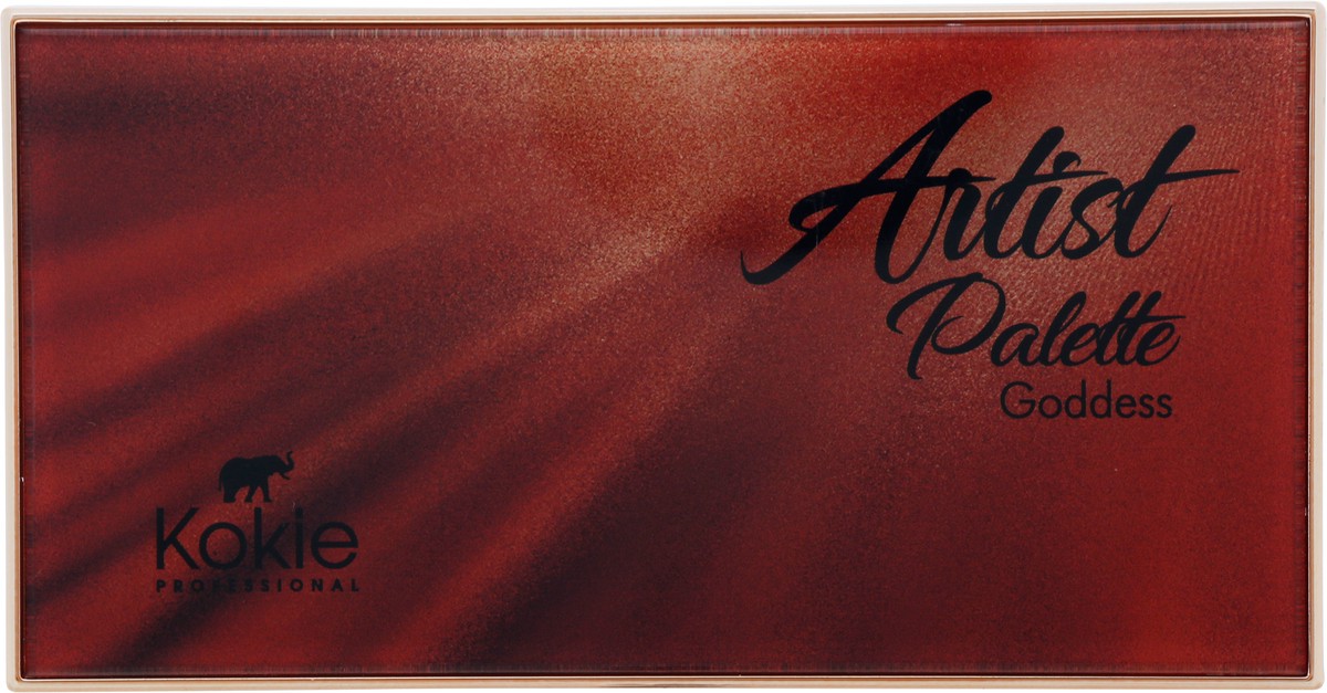 slide 1 of 9, Kokie Professional Eye Shadow, Artist Palette, Goddess Ap999, 1 ct