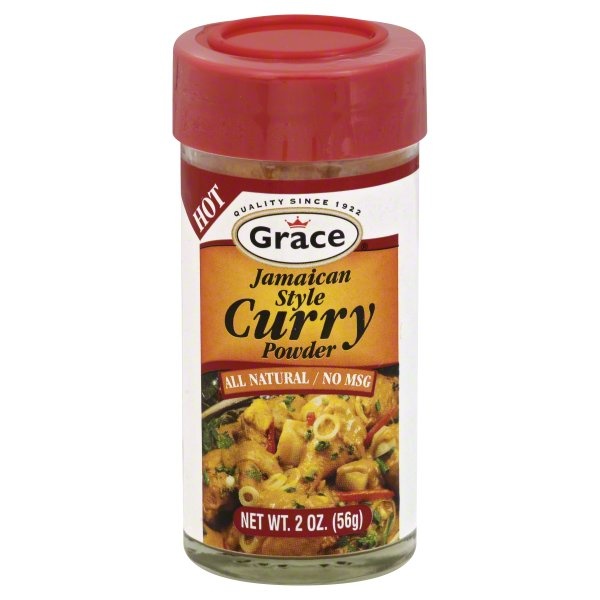 slide 1 of 1, Grace Hot Curry Powder, 2 oz