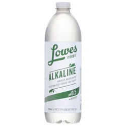 Lowes Foods Alkaline Water