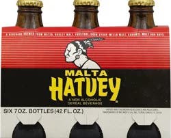 Malta Hatuey Cereal Beverage 6 ea