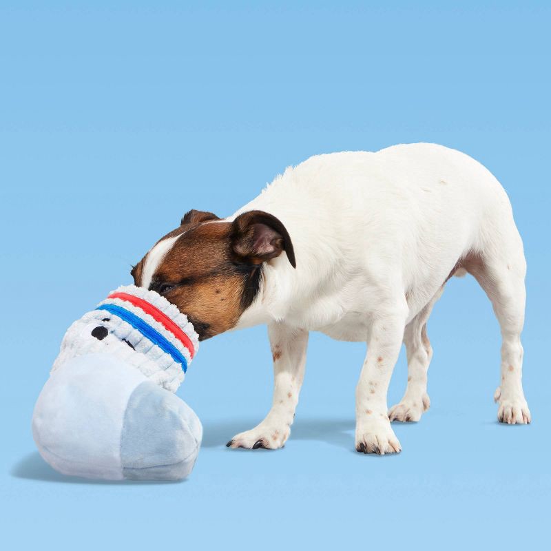 slide 2 of 7, BARK Snack Pack Jim Sock Dog Plush Toy, 1 ct