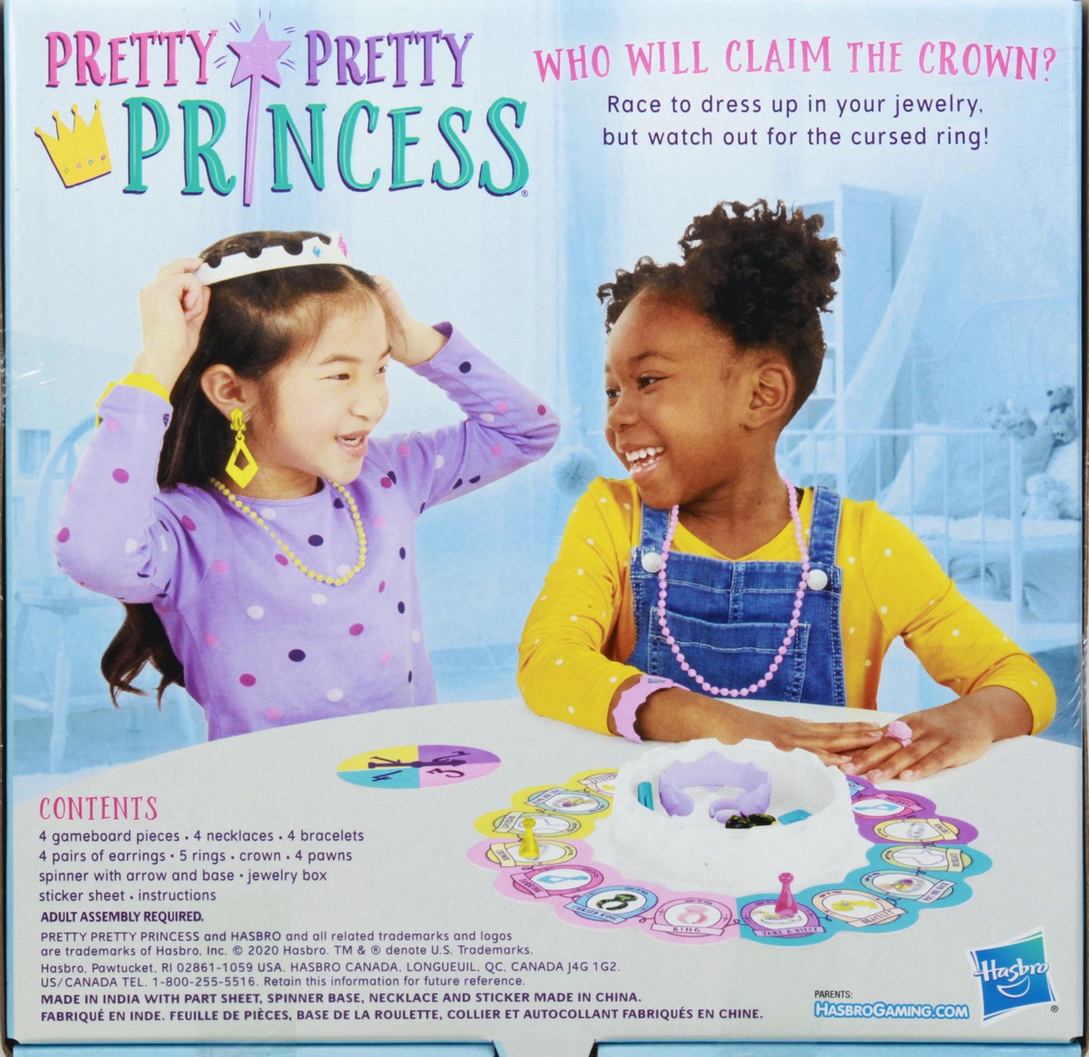 slide 5 of 9, Hasbro 5+ Pretty Pretty Princess The Classic Jewelry Dress-Up Game 1 ea, 1 ct