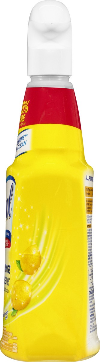 slide 5 of 9, Lysol Lemon Breeze All Purpose Cleaner Spray, 32 fl oz