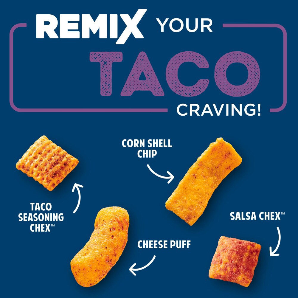 slide 6 of 6, Chex Mix Zesty Taco Snack Mix, 7 OZ, 7 oz