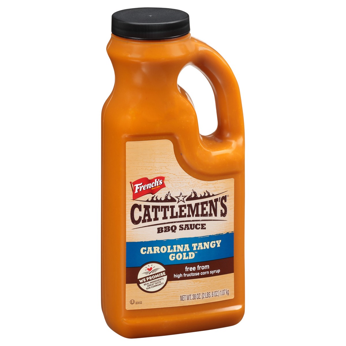 slide 7 of 9, Cattlemen's Carolina Tangy Gold BBQ Sauce, 38 oz, 38 oz