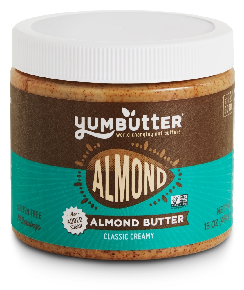 slide 1 of 1, Yumbutter Almond Classic Creamy Almond Butter, 16 oz