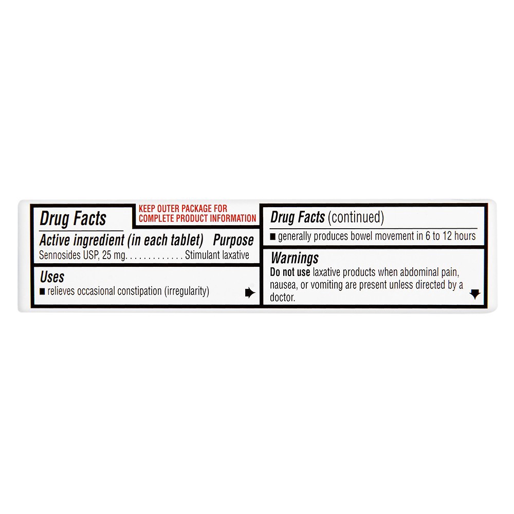 slide 2 of 5, Rite Aid Maximum Strength Senna Laxative & Stool Softener Tablets, 24 ct