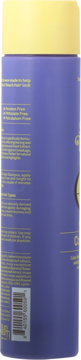 slide 8 of 13, Sun Bum Purple Blonde Conditioner - 10 fl oz, 10 fl oz