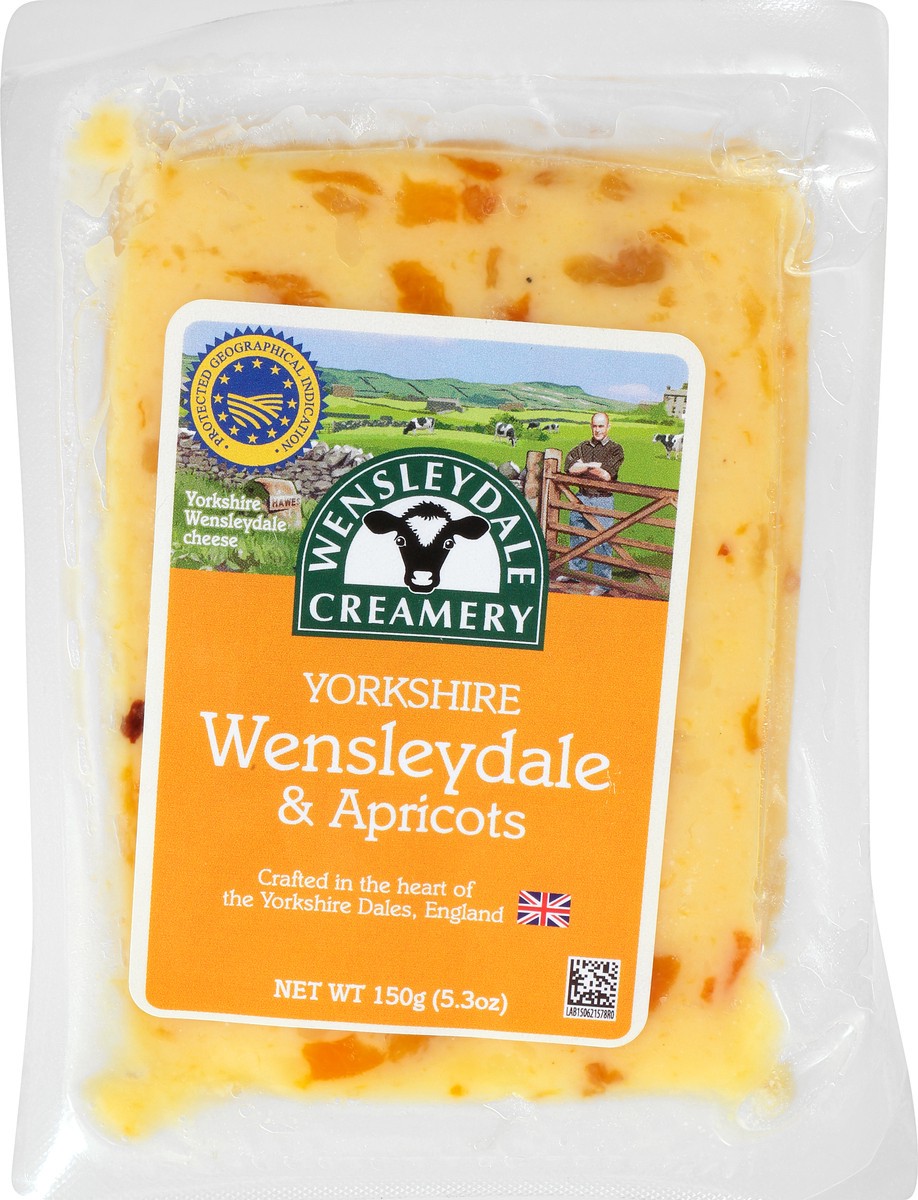 slide 5 of 14, Wensleydale Creamery Yorkshire Wensleydale & Apricots Cheese 5.3 oz, 5.3 oz