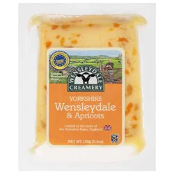 Wensleydale Creamery Yorkshire Wensleydale Cheese with Apricots, 5.3 oz