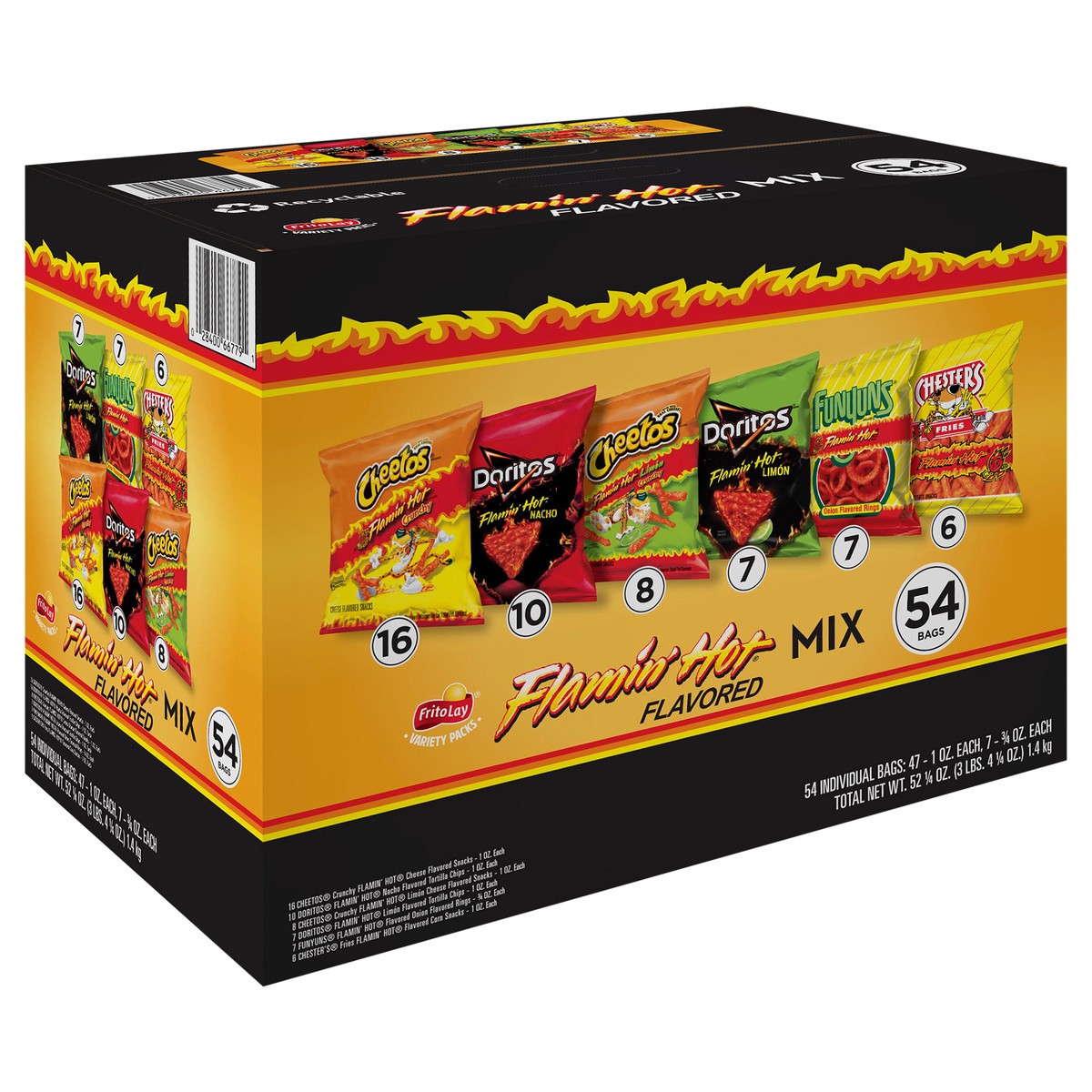 Cheetos Crunchy Flamin' Hot Limon Cheese Flavored Snacks - Shop Chips at  H-E-B