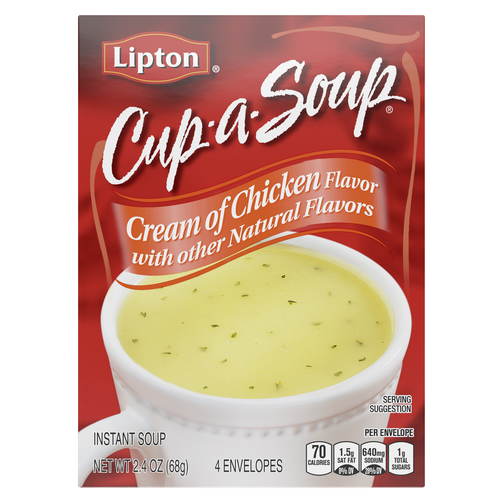 slide 2 of 4, Lipton Instant Soup 4 ea, 4 ct