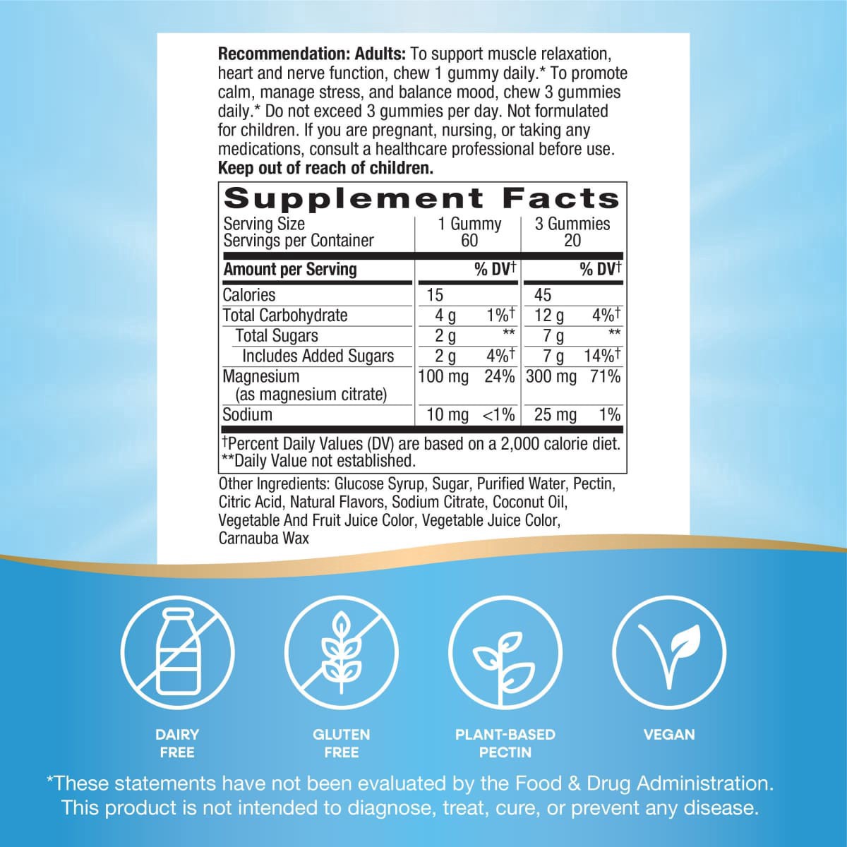 slide 20 of 29, Nature's Way Magnesium Gummy, 60 ct