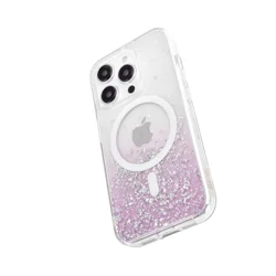 Bryten Starburst Glitter Phone Case for iPhone 15 Pro Max - Pink