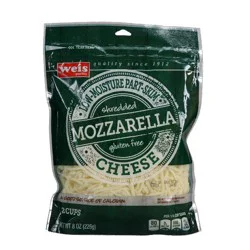 Weis Quality Mozzarella Part Skim Shredded Cheese