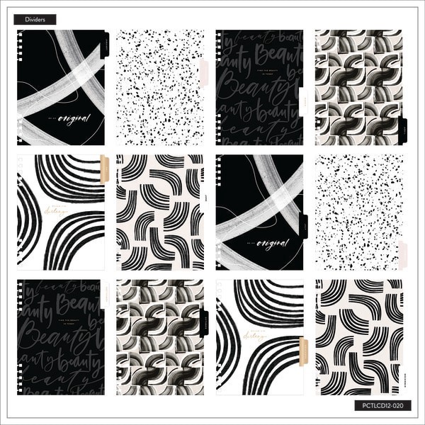 slide 4 of 10, 2025 Happy Planner Monthly/Weekly Classic Custom Planner, 7"" X 9-1/4"", Modern Texture, January 2025 To December 2025, Pctlcd12-020, 1 ct