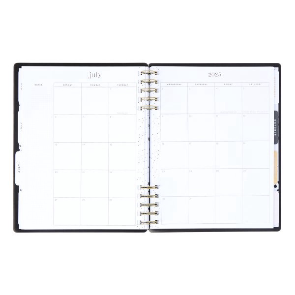 slide 10 of 10, 2025 Happy Planner Monthly/Weekly Classic Custom Planner, 7"" X 9-1/4"", Modern Texture, January 2025 To December 2025, Pctlcd12-020, 1 ct