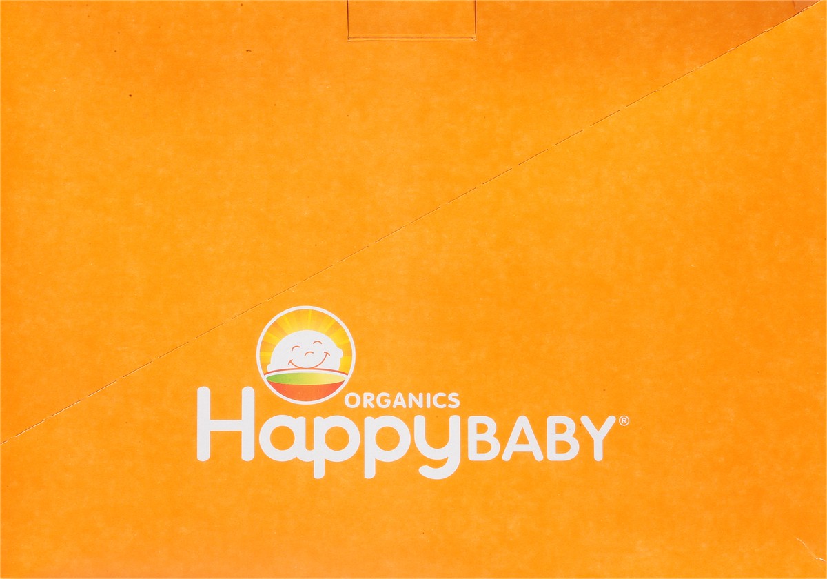 slide 7 of 10, Happy Baby Organics Stage 2 (6+ months) Bananas, Sweet Potatoes & Papayas 8 - 4 oz Pouches, 8 ct