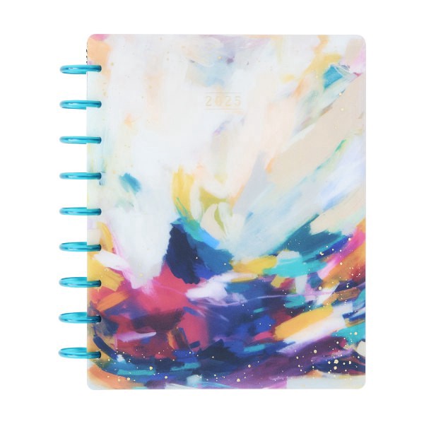 slide 7 of 10, 2025 Happy Planner Monthly/Weekly Classic Planner, 7"" X 9-1/4"", Bright & Brushy, January 2025 To December 2025, Ppcd12-559, 1 ct