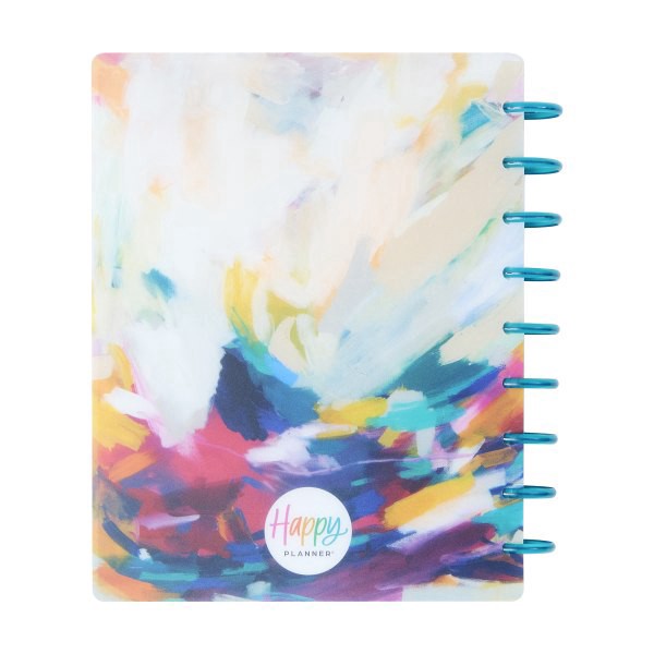 slide 3 of 10, 2025 Happy Planner Monthly/Weekly Classic Planner, 7"" X 9-1/4"", Bright & Brushy, January 2025 To December 2025, Ppcd12-559, 1 ct