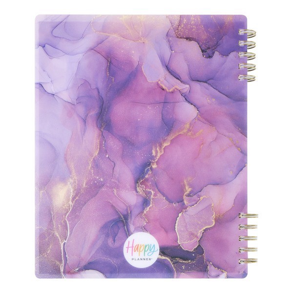 slide 10 of 10, 2025 Happy Planner Big Customizable Twin Loop Monthly/Weekly Planner, 8-1/2"" X 11"", Ethereal Elements, January 2025 To December 2025, Pctlbd12-010, 1 ct