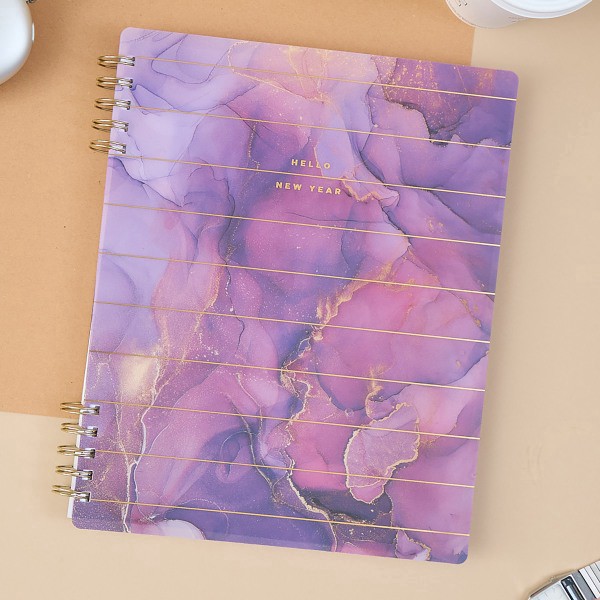 slide 4 of 10, 2025 Happy Planner Big Customizable Twin Loop Monthly/Weekly Planner, 8-1/2"" X 11"", Ethereal Elements, January 2025 To December 2025, Pctlbd12-010, 1 ct