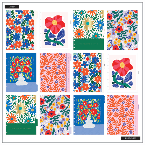 slide 7 of 10, 2025 Happy Planner Big Monthly/Weekly Planner, 8-1/2"" X 11"", Pop Of Joy, January To December, Ppbd12-232, 1 ct