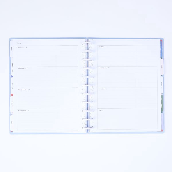 slide 4 of 10, 2025 Happy Planner Big Monthly/Weekly Planner, 8-1/2"" X 11"", Pop Of Joy, January To December, Ppbd12-232, 1 ct