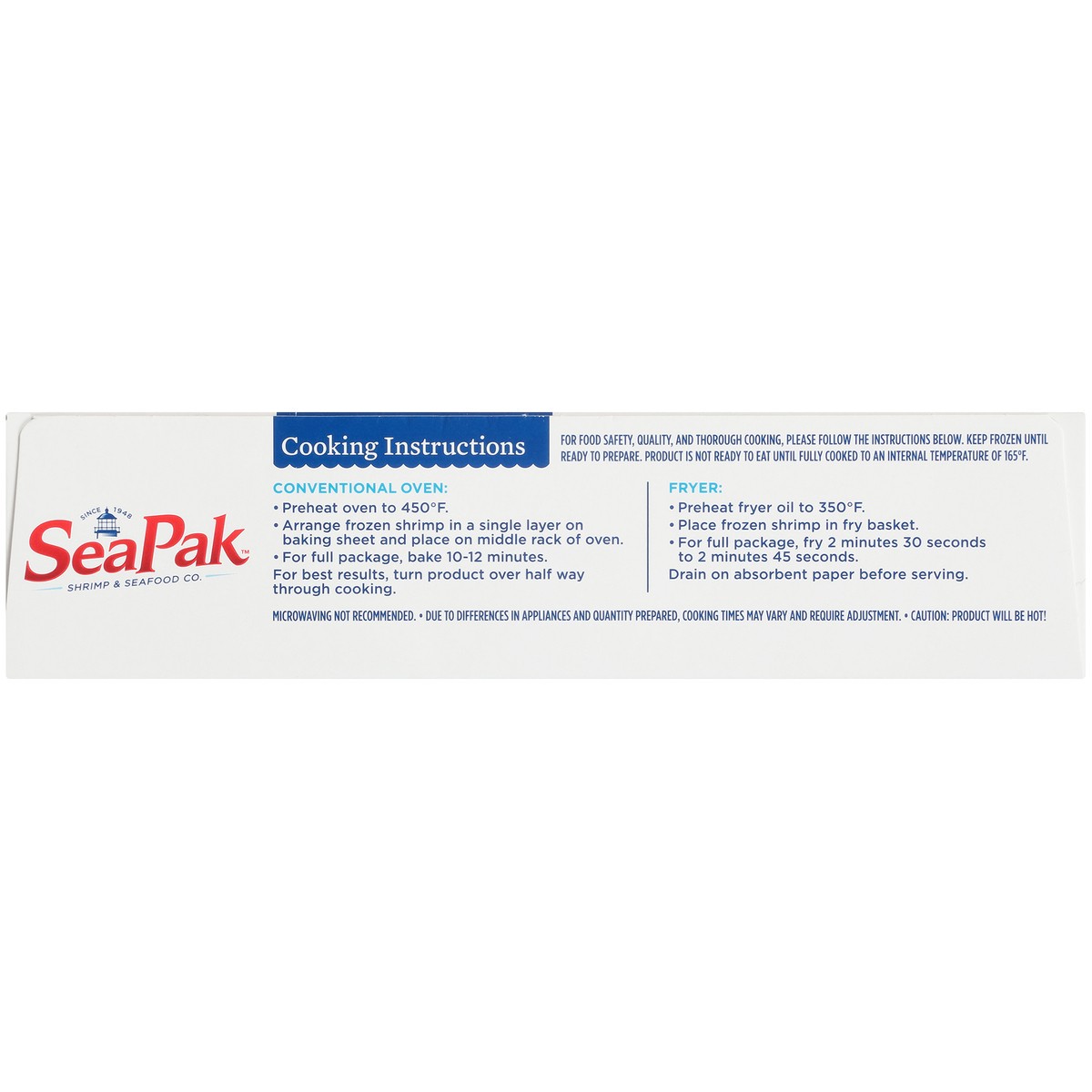 slide 6 of 9, SeaPak Popcorn Shrimp 12 oz. Box, 12 oz