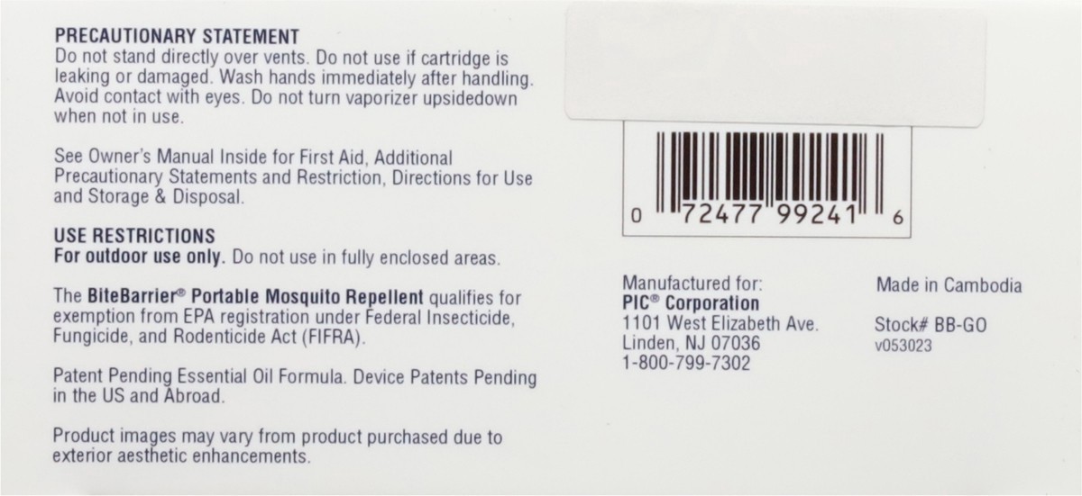 slide 5 of 13, PIC Portable Mosquito Repellent 1 ea, 1 ct
