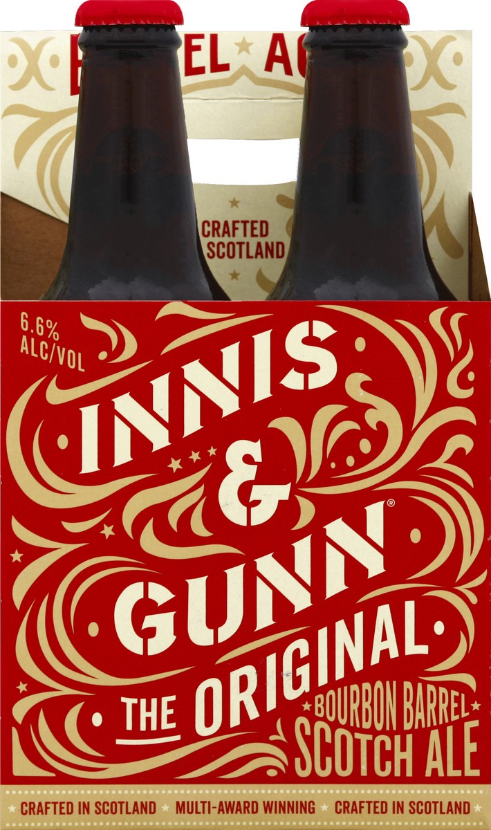 slide 6 of 6, Innis & Gunn Bourbon Barrel Scotch Ale, 4 ct; 12 oz