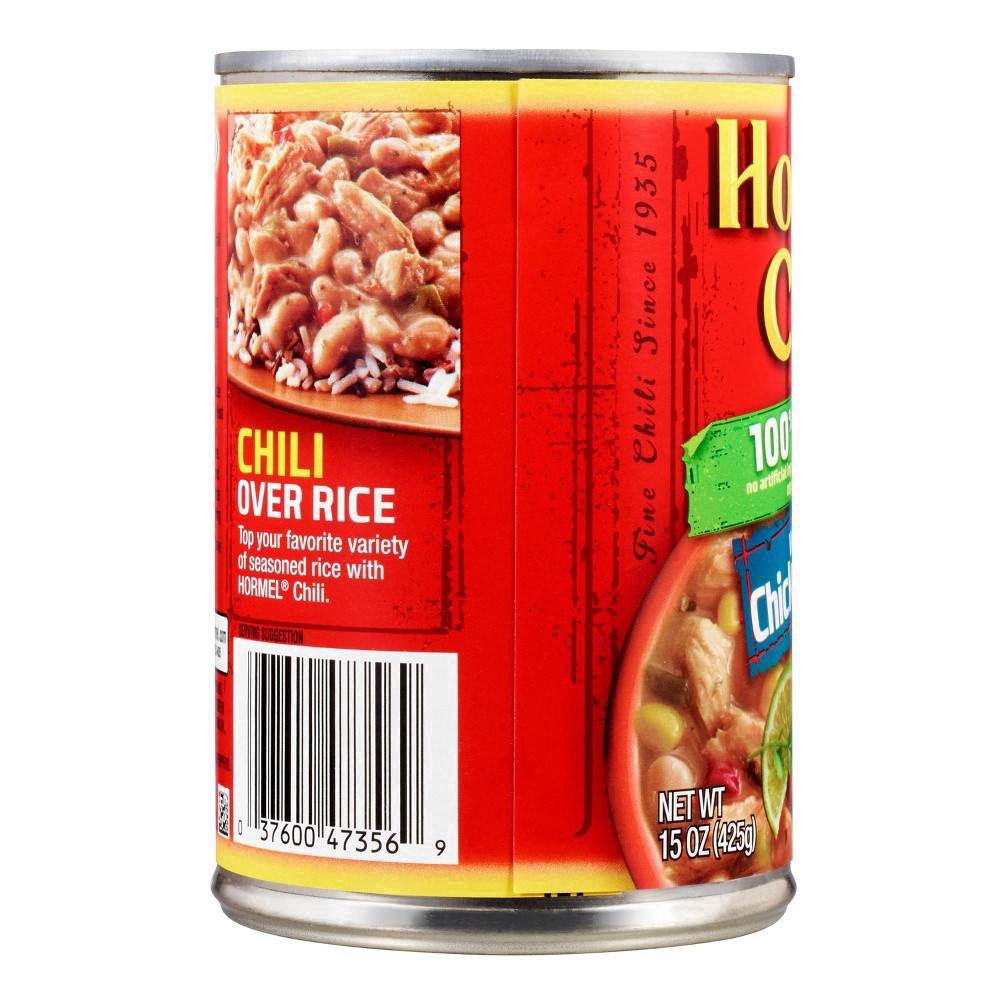 slide 12 of 19, Hormel Chicken Chili 15 oz, 15 oz