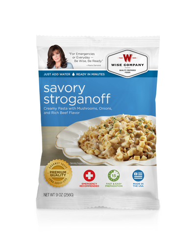 slide 1 of 1, Wise Savory Stroganoff, 9 oz